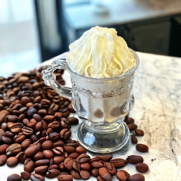 ⚠️SALE Candle // Coffee & Whipped Cream Coffee Scented Candle SEND OFFERS🥳 - Picture 3 of 6